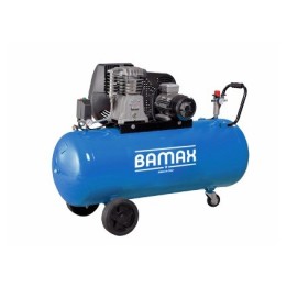 BAMAX BX49G/270CM3 Αεροσυμπιεστής ιμάντα 270 L, 3 HP, μονοφασικός, χυτ