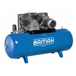 BAMAX BX70G/500CT10 Αεροσυμπιεστής διβάθμιος 500 L, 10 HP, τριφασικός