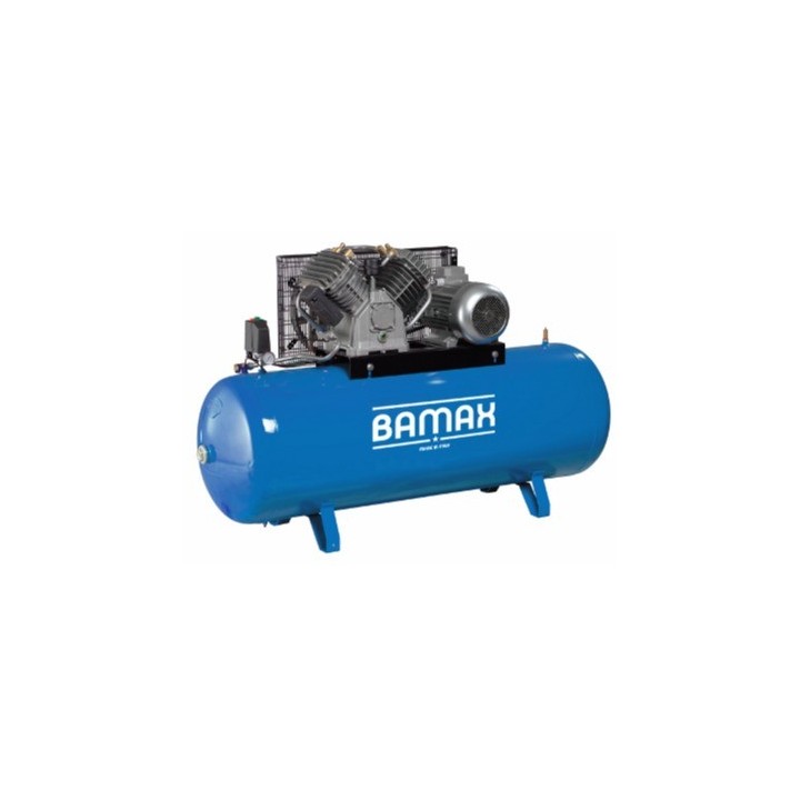 BAMAX BX70G/500CT10 Αεροσυμπιεστής διβάθμιος 500 L, 10 HP, τριφασικός