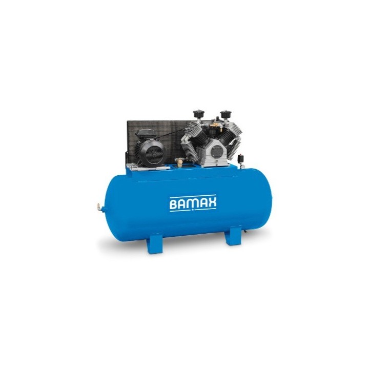 BAMAX BX100G/900FT20 Αεροσυμπιεστής διβάθμιος βαρέως τύπου 900 L, 20 H