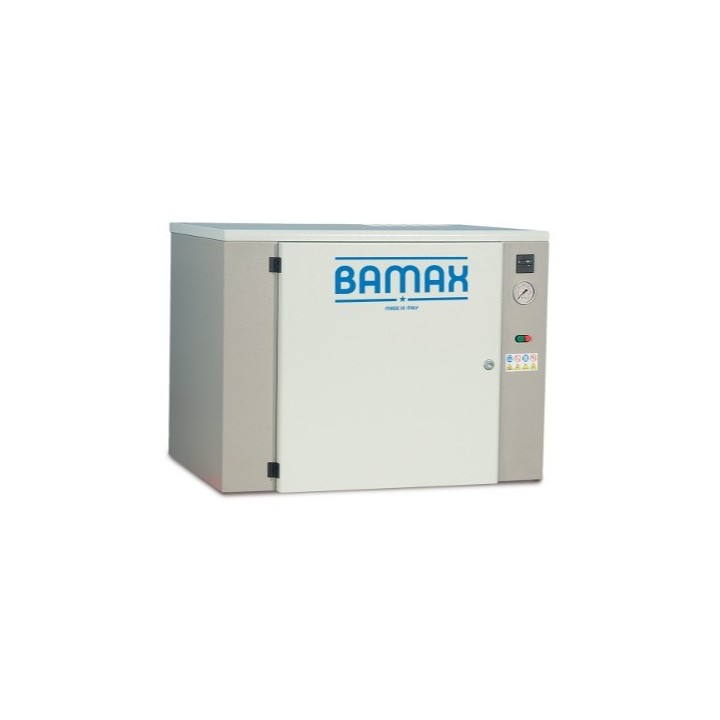 BAMAX BX60GSIL/7,5 Αθόρυβος αεροσυμπιεστής ιμάντα 7,5 HP χωρίς αεροφυλ