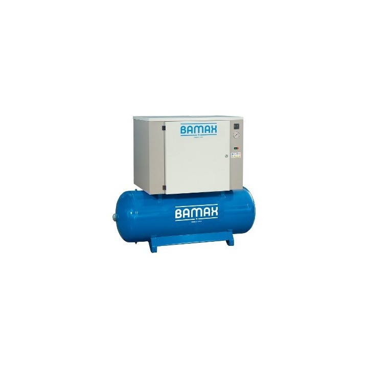 BAMAX BX59GSIL/270FT5,5 Αθόρυβος αεροσυμπιεστής ιμάντα 270 L, 5,5 HP