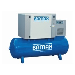 BAMAX BX59GSIL/500FT5,5D Αθόρυβος αεροσυμπιεστής 500 L, 5,5 HP με ξηρα