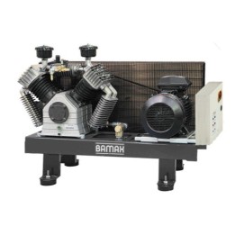 BAMAX BX100G/BF20T Μονάδα αεροσυμπιεστή σε βάση 20 HP, τριφασική