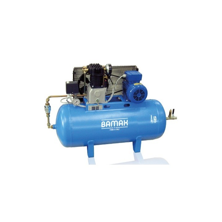 BAMAX BX220/100-15T Αεροσυμπιεστής υψηλής πίεσης 15 bar, 100 L, 4 HP