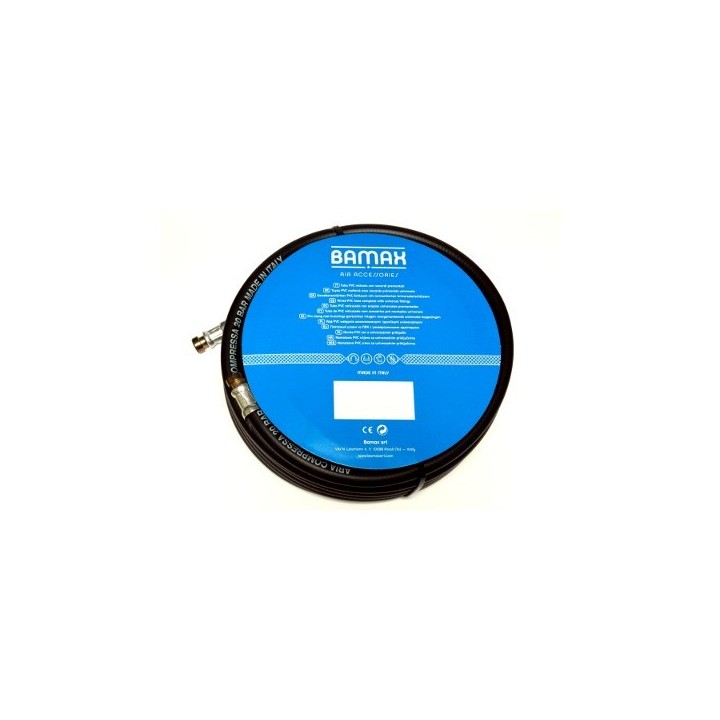 BAMAX BX15814B20 Λάστιχο αέρος 8x14 mm, 20 m με ταχυσυνδέσμους μπαγιον