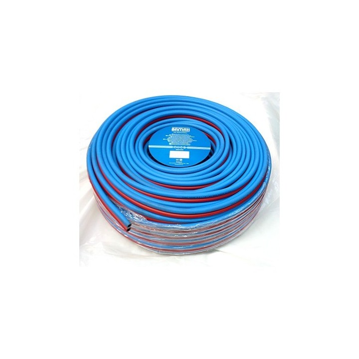 BAMAX BX15815WTW Δίδυμο λάστιχο οξυγόνου-ασετιλίνης 8x15 mm, 100 m