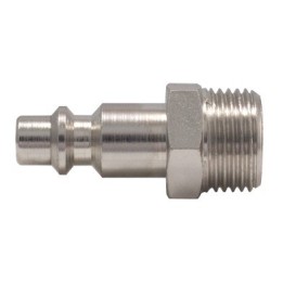 BAMAX BX12U/1 Αντάπτορας (νιπέλ) αέρος αμερικανικού τύπου 1/4" αρσενικ