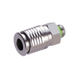 BAMAX INOXUNI1 Ταχυσύνδεσμος αέρος INOX universal 1/4" αρσενικός