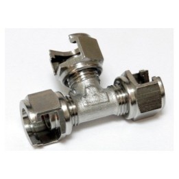 BAMAX BX14480B Ταυ μπαγιονέτ με τρία φρεζαριστά παξιμάδια 1/4"