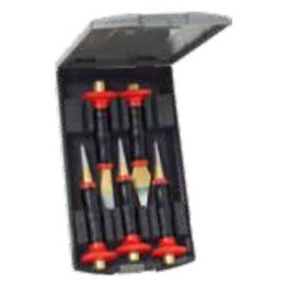 KNIPEX 9R 421 102 0 Σετ καλεμιών και ζουμπάδων 5 τεμαχίων