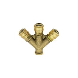 BAMAX Βάνα τριών δρόμων σε ορείχαλκο BX1859V3