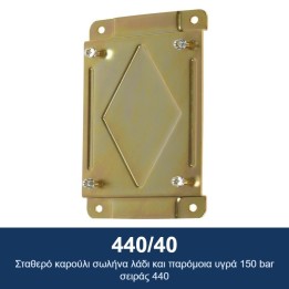 ECODORA 440/40 Σταθερό καρούλι σωλήνα λάδι και παρόμοια υγρά 150 bar σ