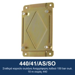 ECODORA 440/41/AS/SO Σταθερό καρούλι σωλήνα Αναρρόφηση λαδιού 150 bar