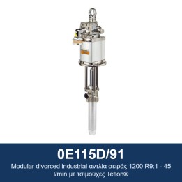 ECODORA 0E115D/91 Αρθρωτή βιομηχανική αντλία χωριστού τύπου σειράς 120