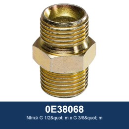 ECODORA 0E38068 Νίπελ G 1/2" m x G 3/8" m