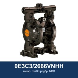 ECODORA 0E3C3/2666VNHH Διαφρ. αντλία μεμβρ. NBR