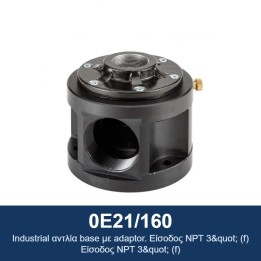 ECODORA 0E21/160 Βάση βιομηχανικής αντλίας με αντάπτορα, είσοδος NPT 3