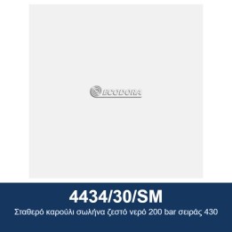 ECODORA 4434/30/SM Σταθερό καρούλι σωλήνα ζεστό νερό 200 bar σειράς 43