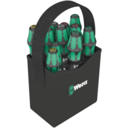 Wera Kraftform 2go 300 – Σετ κατσαβιδιών σε θήκη 2go 11 τεμ.