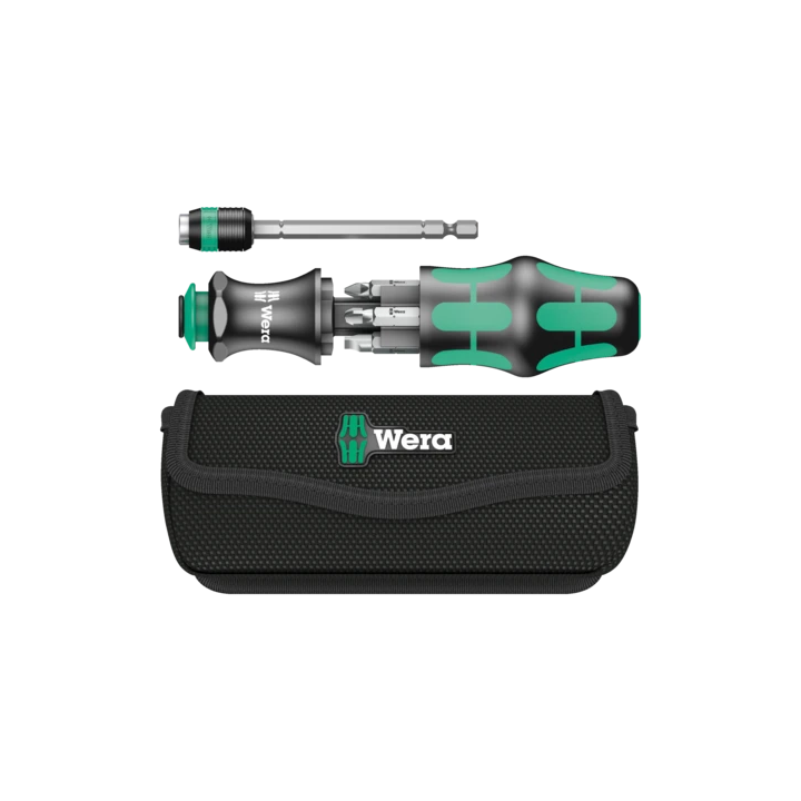 Wera Kraftform Kompakt 25 – Κατσαβίδι με μύτες και θήκη 7 τεμ.