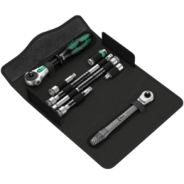 Wera Kraftform Kompakt Zyklop MS1 Metal/Speed 1/4" – Σετ καστάνιας 1/4