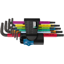 Wera 967/9 TX Multicolour HF 1 – Σετ κλειδιών TORX Γ με λειτουργία συγ