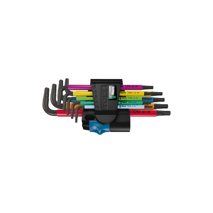 Wera 967/9 TX Multicolour HF 1 – Σετ κλειδιών TORX Γ με λειτουργία συγ