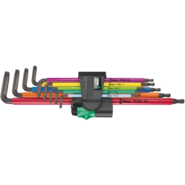 Wera 967/9 TX XL Multicolour 1 – Σετ μακριών κλειδιών TORX Γ 9 τεμ.