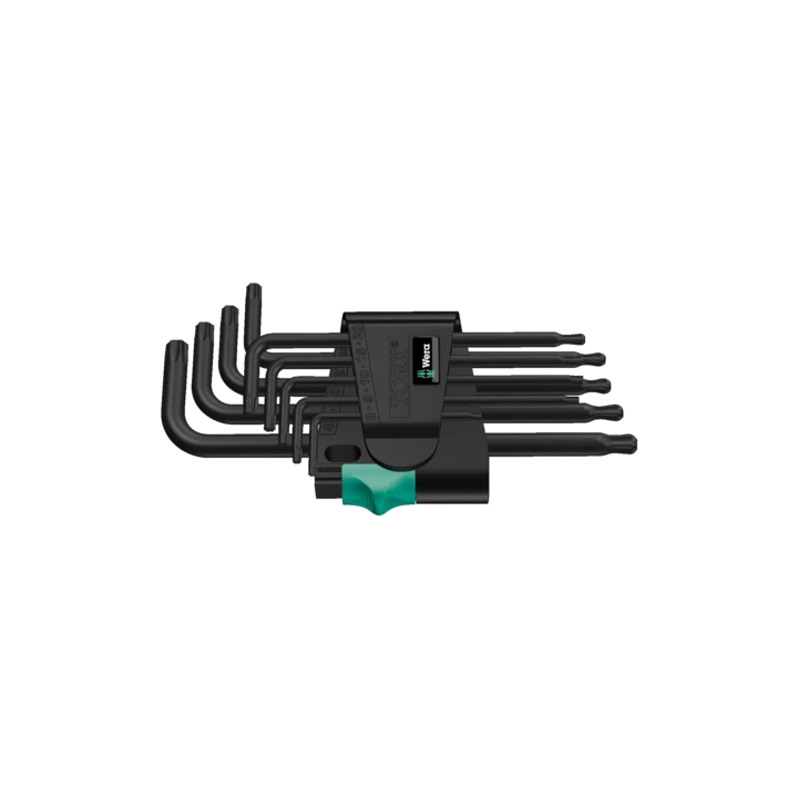 Wera 967/9 TX 1 – Σετ κλειδιών TORX Γ BlackLaser 9 τεμ.