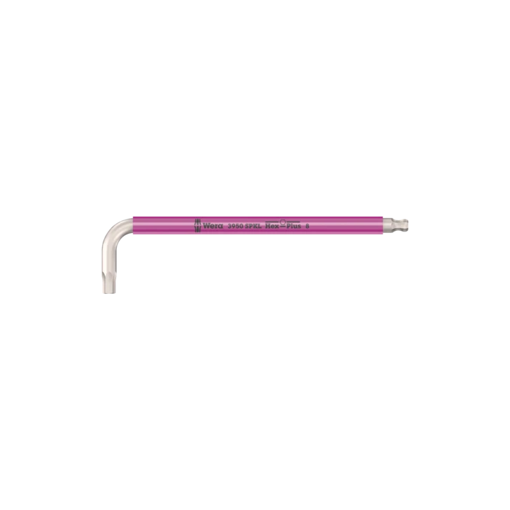 Wera 3950 SPKL Multicolour Hex-Plus 10,0 mm – Ανοξείδωτο κλειδί άλεν Γ