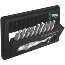 Wera Bit-Check 10 Zyklop Mini 1 – Σετ μυτών με mini καστάνια 10 τεμ.