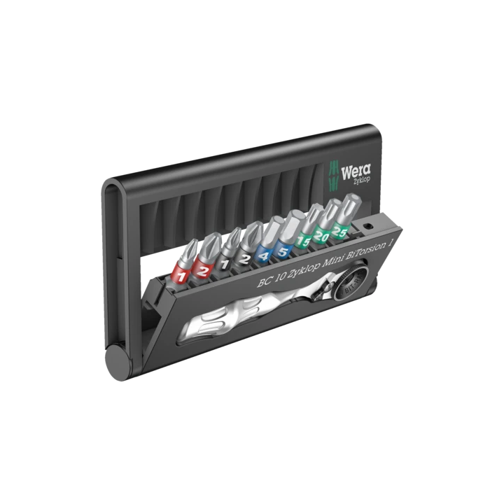 Wera Bit-Check 10 Zyklop Mini BiTorsion 1 – Σετ μυτών BiTorsion με min