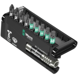 Wera Bit-Check 10 Impaktor 4 – Σετ μυτών Impaktor PZ/TORX για παλμικά