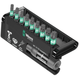 Wera Bit-Check 10 TX Impaktor 1 – Σετ μυτών TORX Impaktor για παλμικά