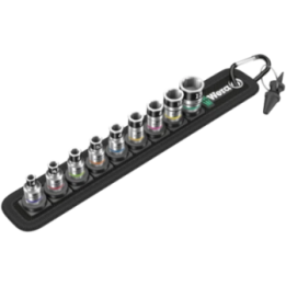 Wera Belt A 1 Zyklop – Σετ καρυδάκια 1/4" με λειτουργία συγκράτησης σε