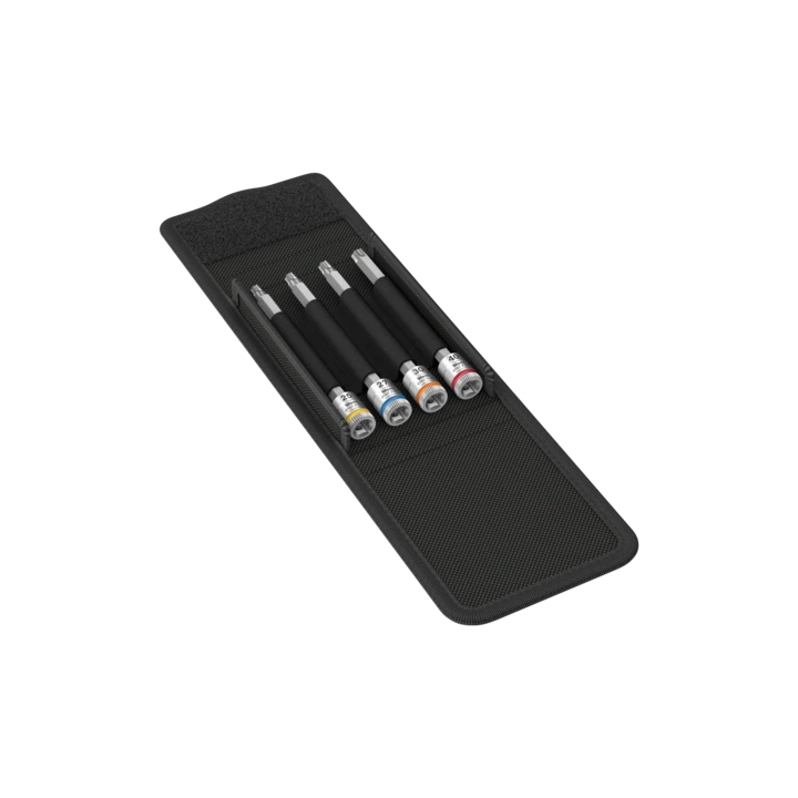 Wera 8767 A TORX HF 1 Zyklop – Σετ καρυδάκια-μύτες TORX 1/4" με λειτου