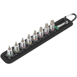 Wera Belt A 2 Zyklop – Σετ καρυδάκια-μύτες άλεν Hex-Plus 1/4" με λειτο