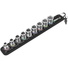 Wera Belt B 1 Zyklop – Σετ καρυδάκια 3/8" με λειτουργία συγκράτησης σε