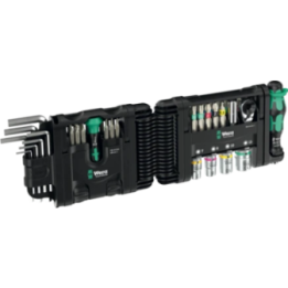 Wera Tool-Check Modular Set 1 – Αρθρωτό σετ εργαλείων με καστάνια, μύτ
