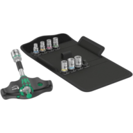 Wera Kraftform Kompakt 400 RA Set 2 – Σετ καστάνιας με λαβή Τ και καρυ