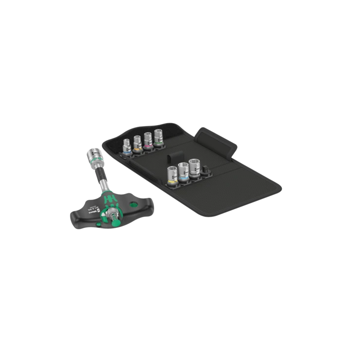 Wera Kraftform Kompakt 400 RA Set 2 – Σετ καστάνιας με λαβή Τ και καρυ
