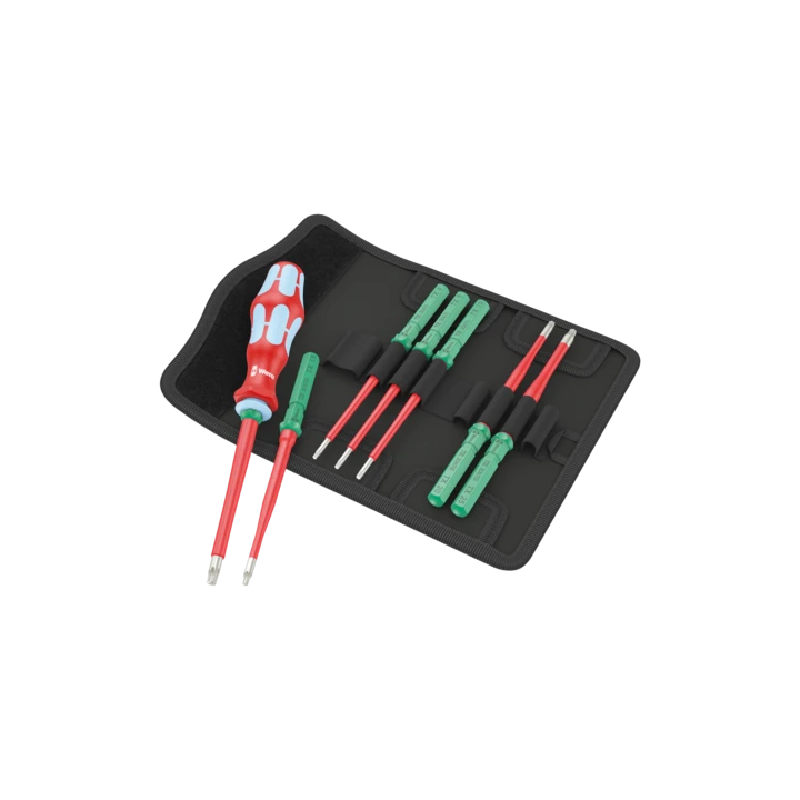 Wera Kraftform Kompakt VDE Stainless 8 extra slim 1 – Σετ ανοξείδωτων