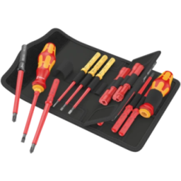 Wera Kraftform Kompakt VDE 18 Universal 2 – Σετ μονωμένων λαμών VDE με