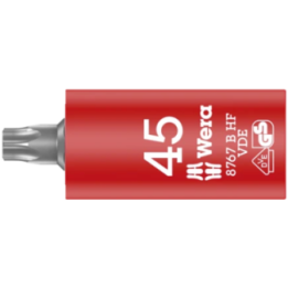 Wera 8767 B VDE HF TX 20 – Μονωμένο καρυδάκι-μύτη TORX 3/8" με λειτουρ