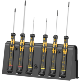 Wera 1578 A/6 ESD – Σετ κατσαβιδιών ακριβείας ESD Kraftform Micro με β