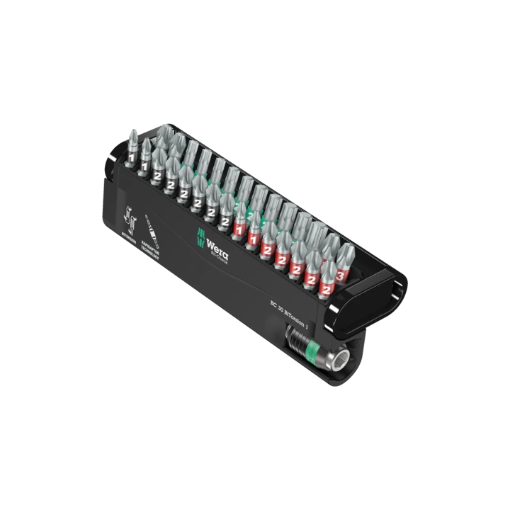 Wera Bit-Check 30 BiTorsion 1 – Σετ μύτες BiTorsion με αντάπτορα 30 τε
