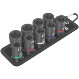 Wera Belt C Impaktor 1 – Σετ καρυδάκια Impaktor για μπουλονόκλειδα 1/2