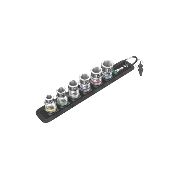 Wera Belt C 1 – Σετ καρυδάκια Zyklop 1/2" με λειτουργία συγκράτησης 7