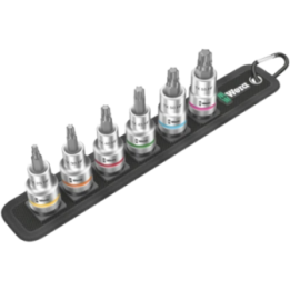 Wera Belt C 3 TORX HF – Σετ καρυδάκια-μύτες Zyklop TORX 1/2" με λειτου